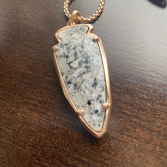 Kendra Scott Rose Gold and Grey/Black Stone Jewelry Set - Picture 2 of 4